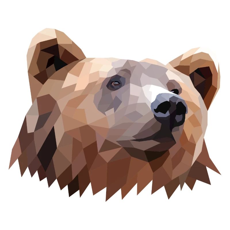 Polyart Braunbär