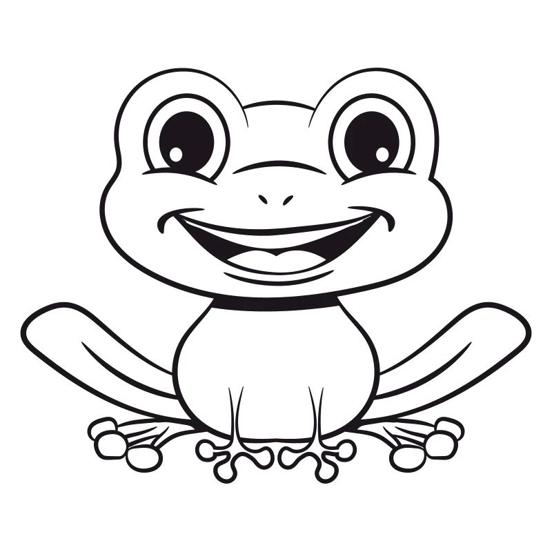 Frosch Wasser Teich