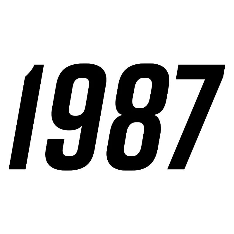 1987 Année de naissance Don