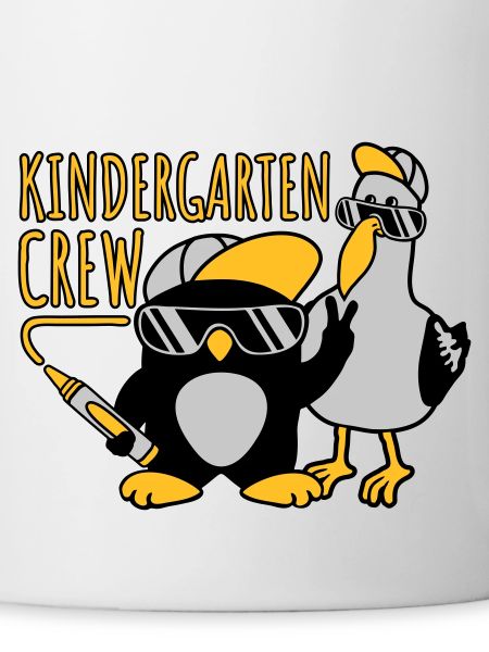 Kindergarten Crew Möwe Pinguin
