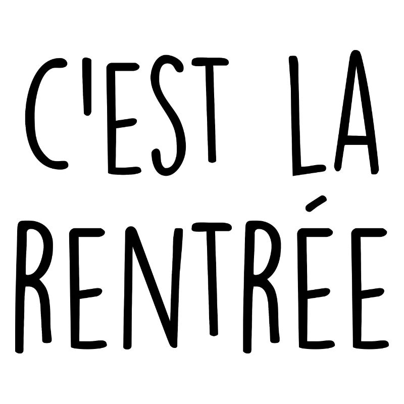 c'est la rentrée