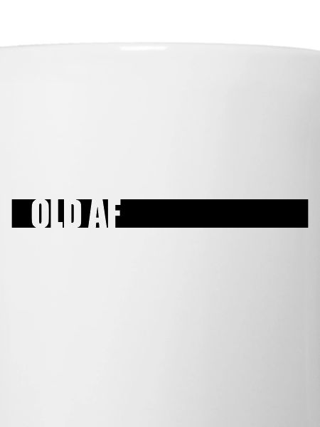 old AF Text Logo