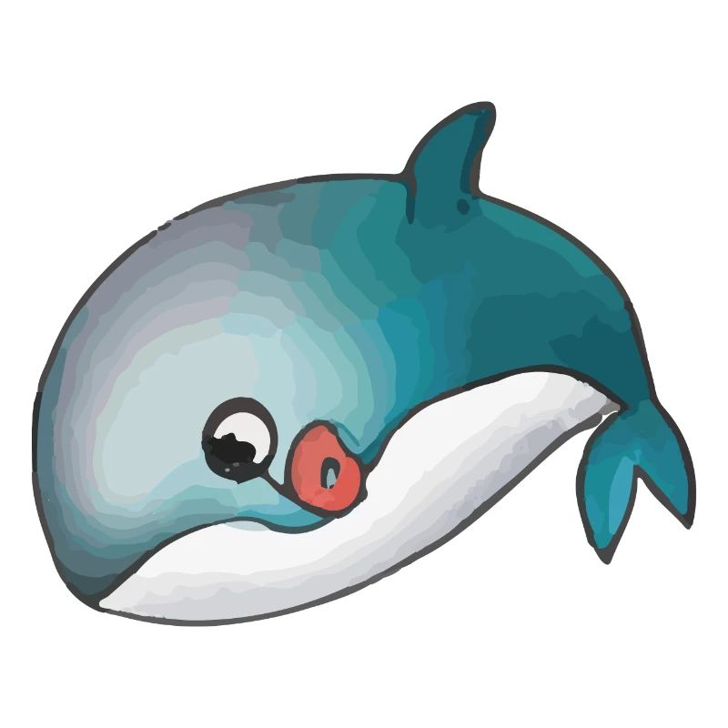 Wal Delfin Meer Geschenkidee