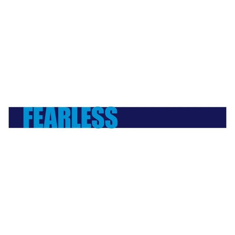 fearless Text Zitat Design