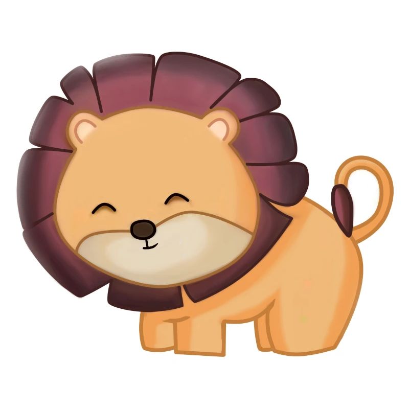 Cute lion