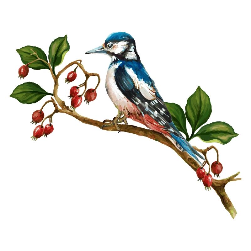 Colorful bird