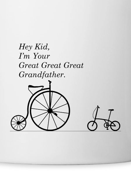 ARRIÈRE-GRAND-PÈRE DE VÉLO