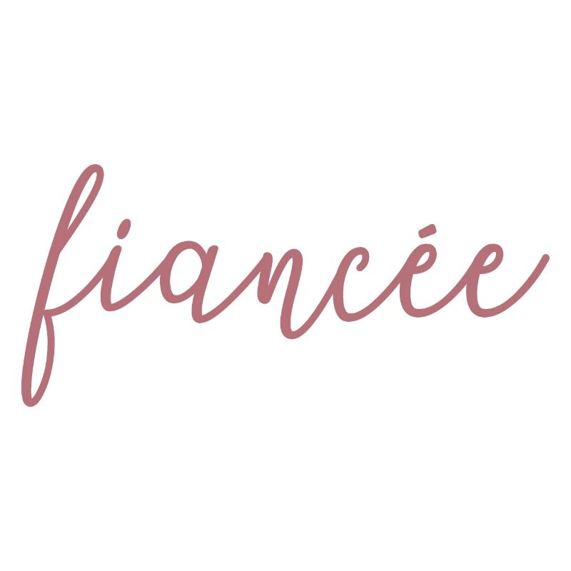 Fiancée Matching Engagement Wedding Honeymoon