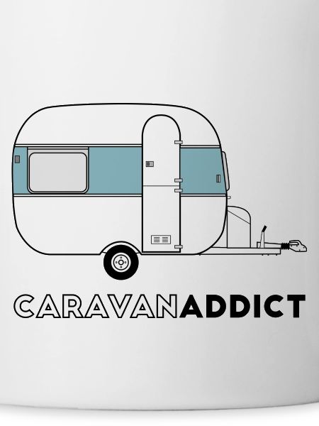Caravan addict blue gray