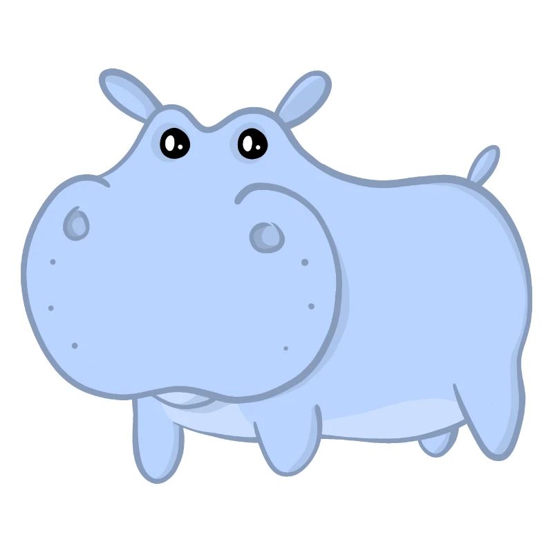 Henry das blaue Nilpferd