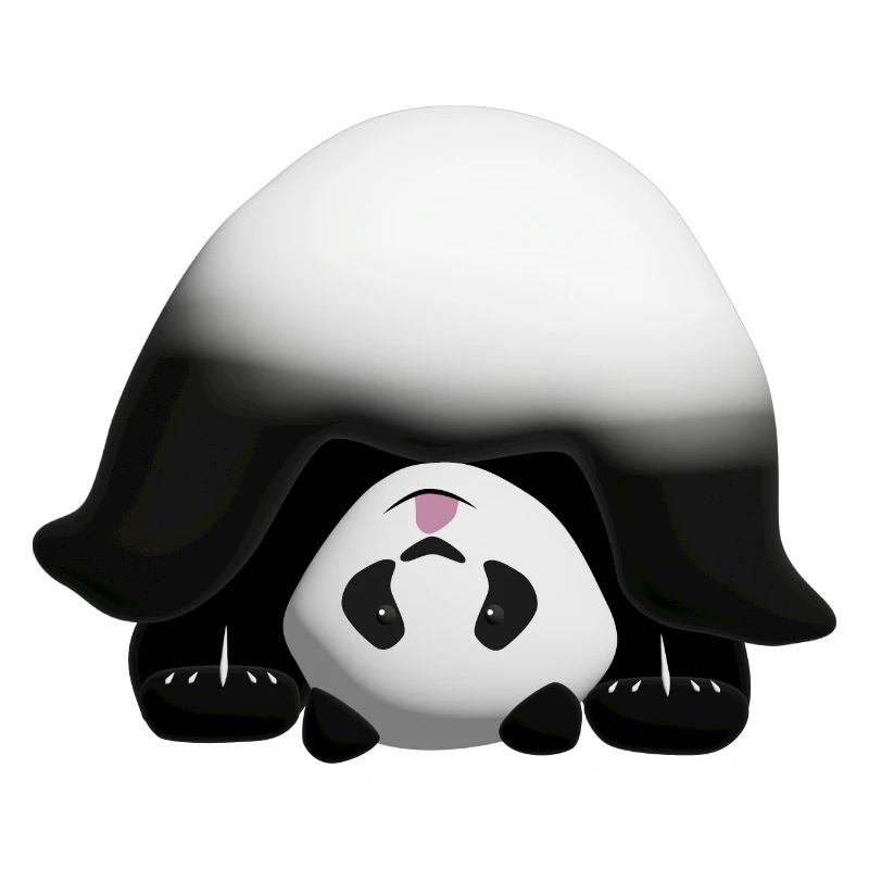 Doigt de panda 3d