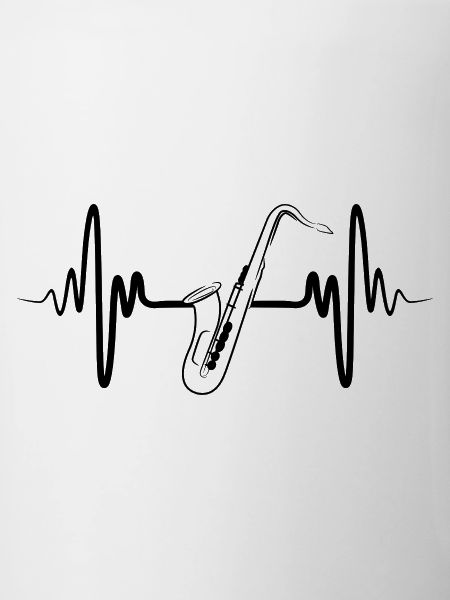 Saxophone ECG Heartline