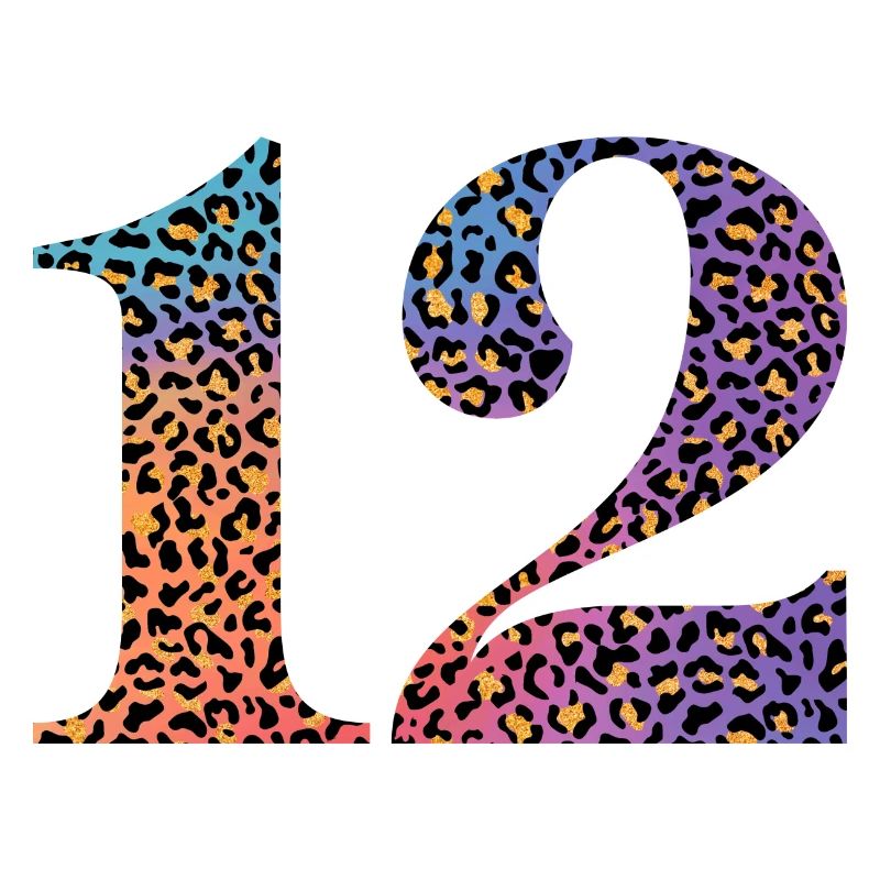 12e anniversaire léopard