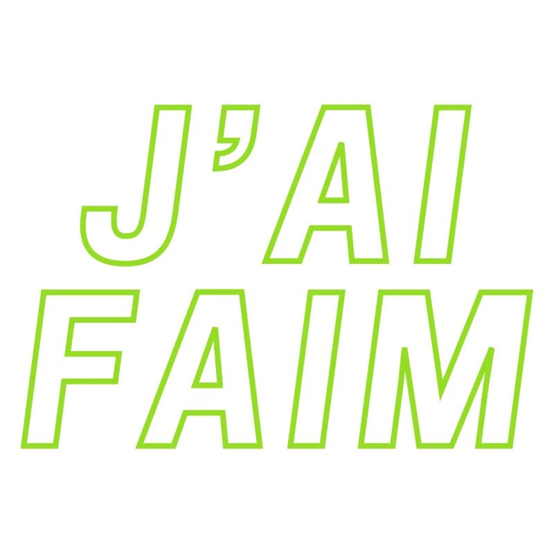 j'ai faim