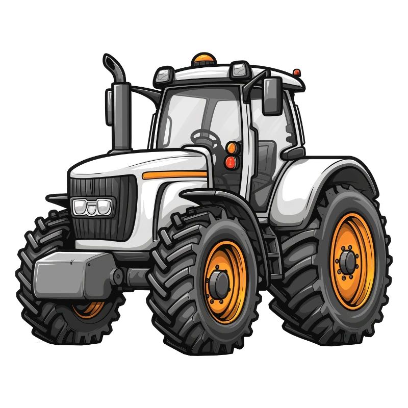 Niedlicher Traktor
