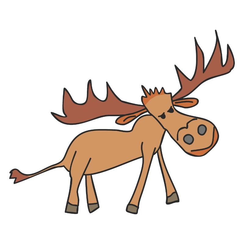 Funny deer