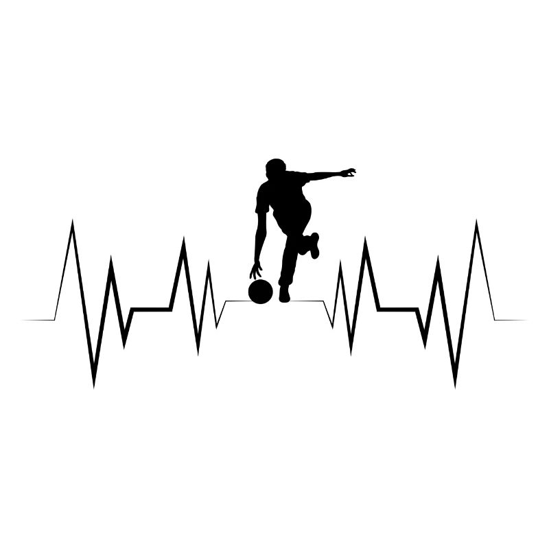 Heartbeat Cones Silhouette