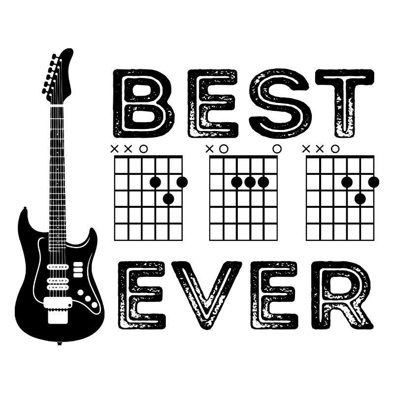 Best Guitar Dad Ever - Father's Day Best Daddy