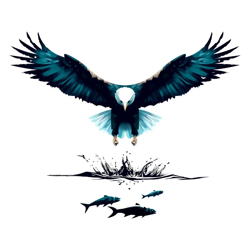 Aigles à la chasse