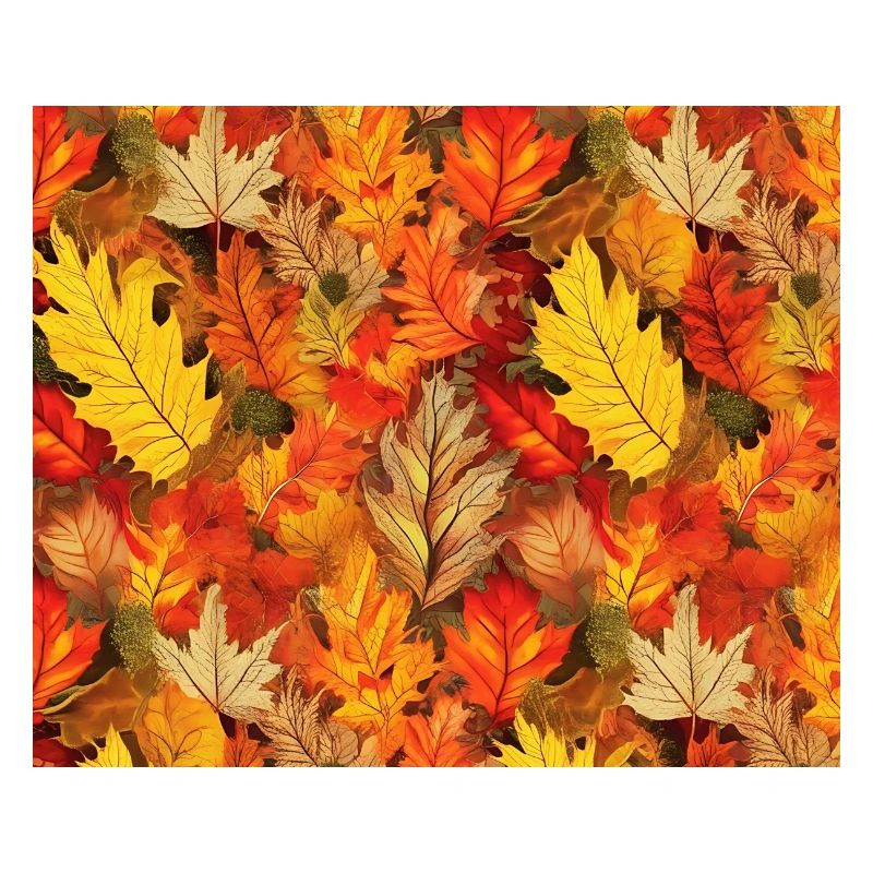 autumn leaves allover pattern