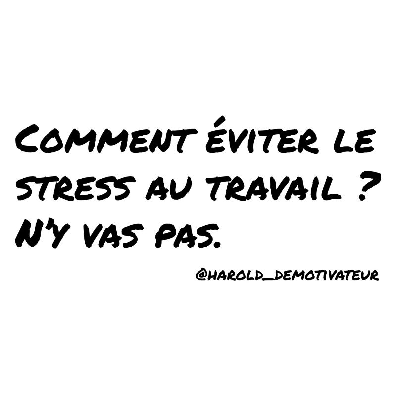 Comment éviter le stress au travail ?