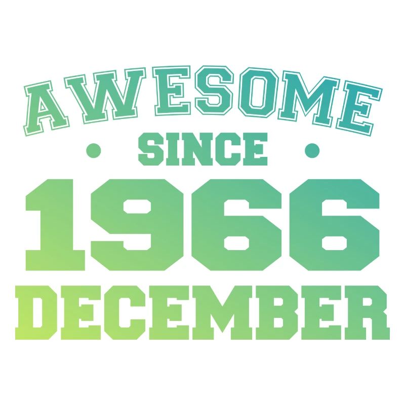 Anniversaire Décembre 1966 - Cadeau Decembre 1966