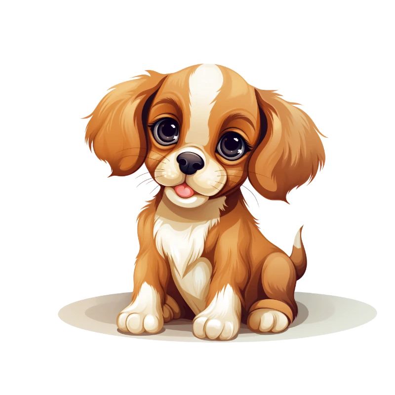 Süßer kleiner Hund