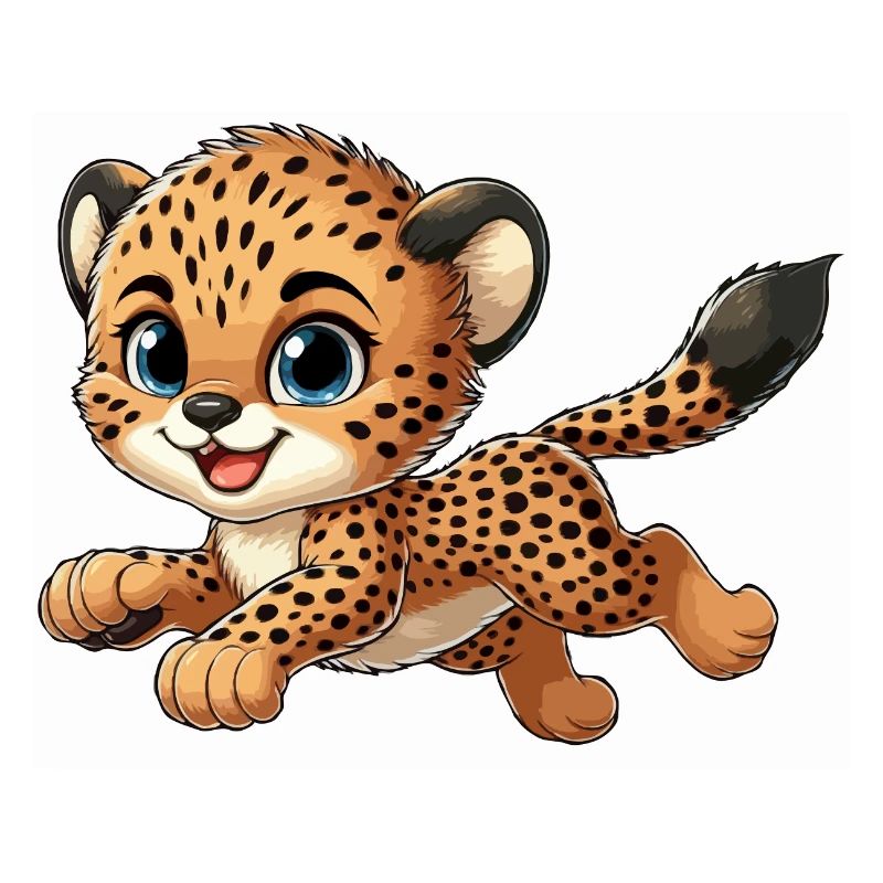 Enfant guépard