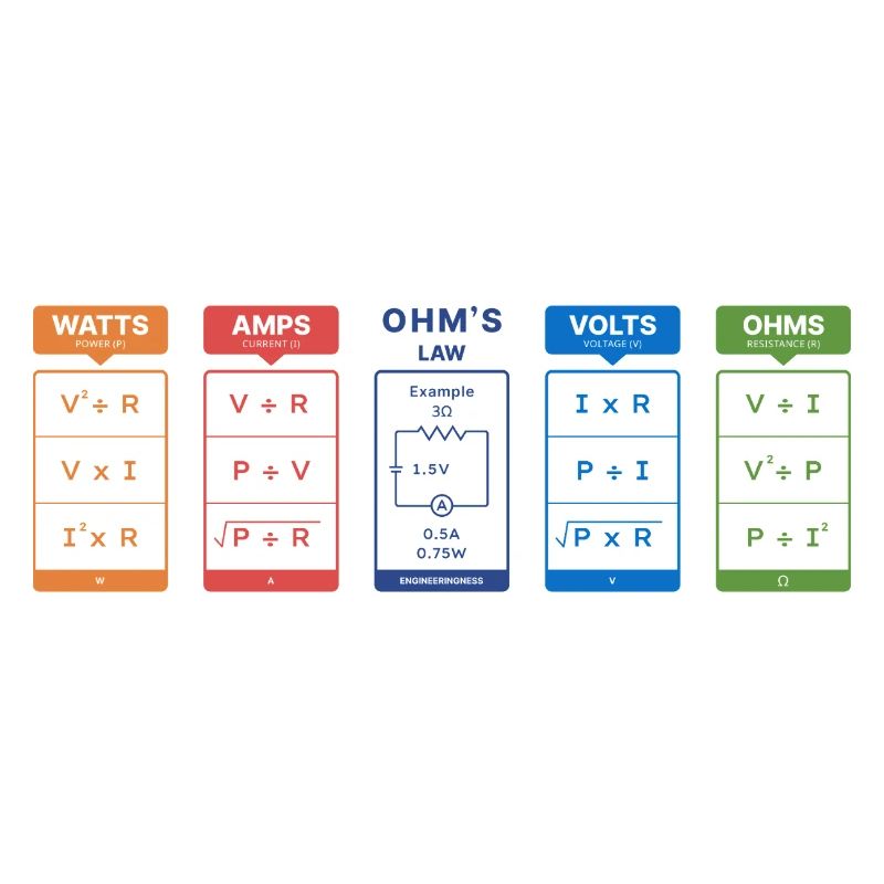 Formules électriques