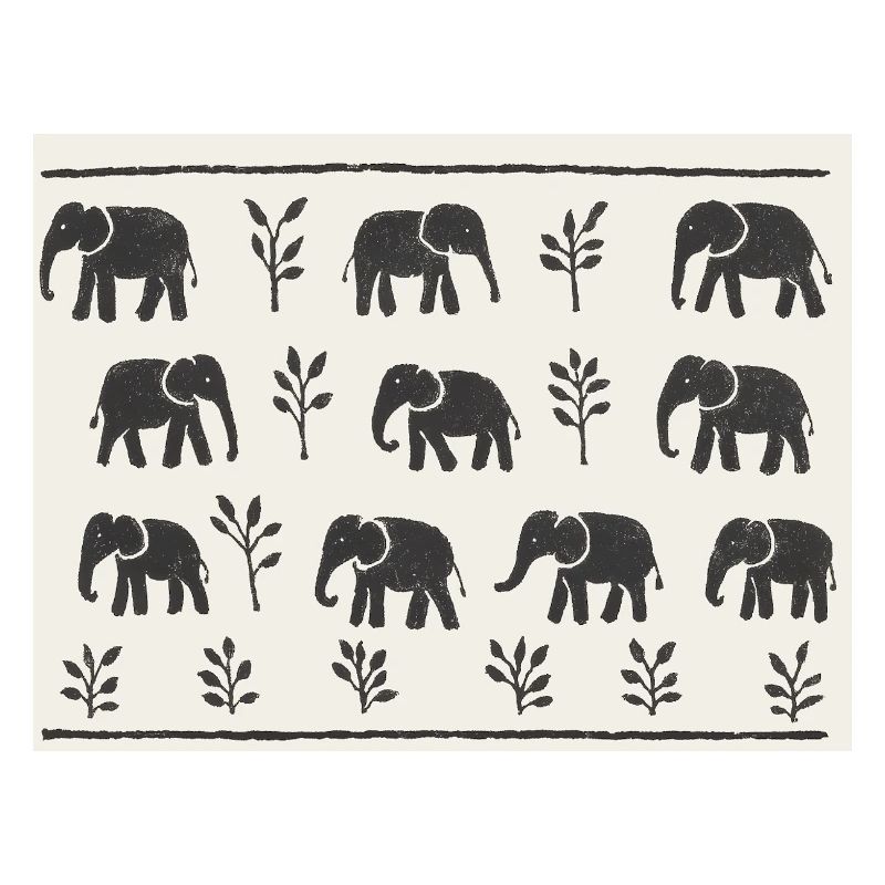 Yoruba Elephants (with white background)