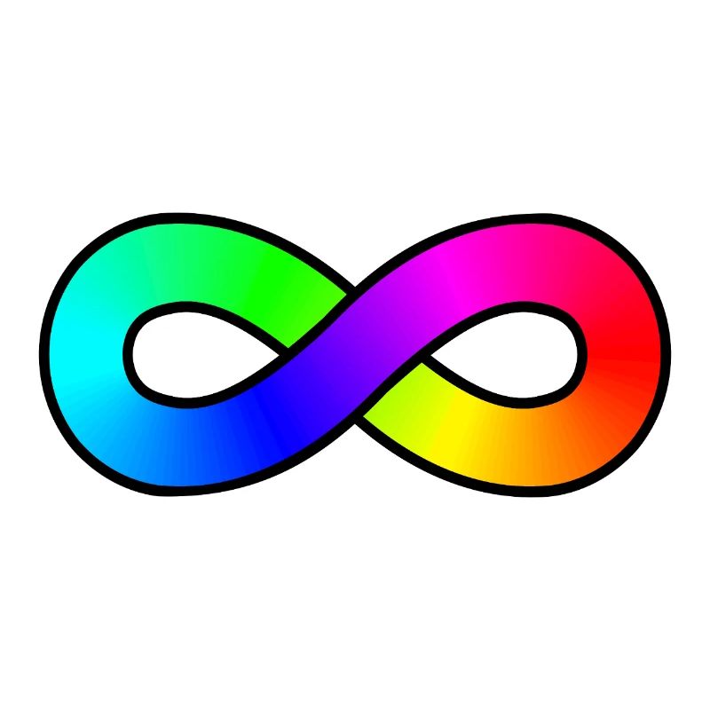 Autism Rainbow Infinity
