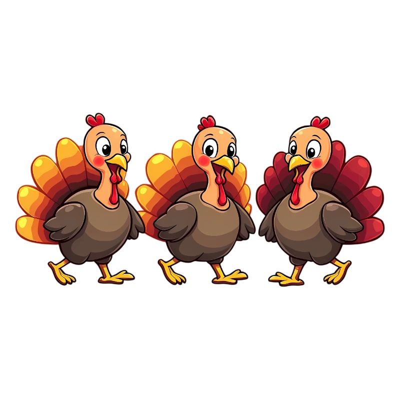 Bébé dinde de Thanksgiving