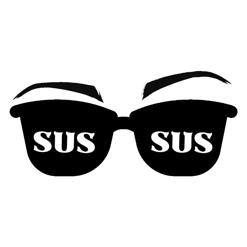 SUS Sunglasses Meme Design