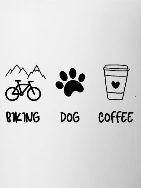Cyclist Dog Kaffee