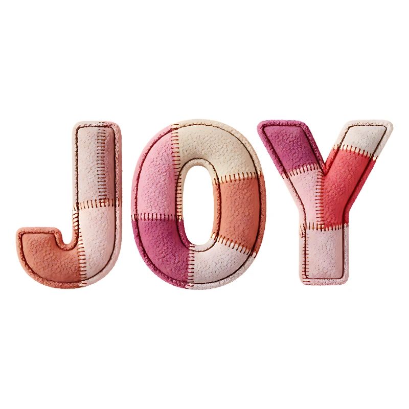 Joy Joy Patchwork Gift Women