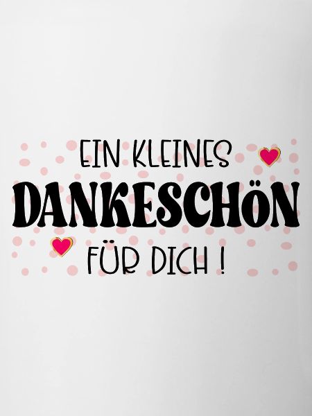 Kleines Dankeschön