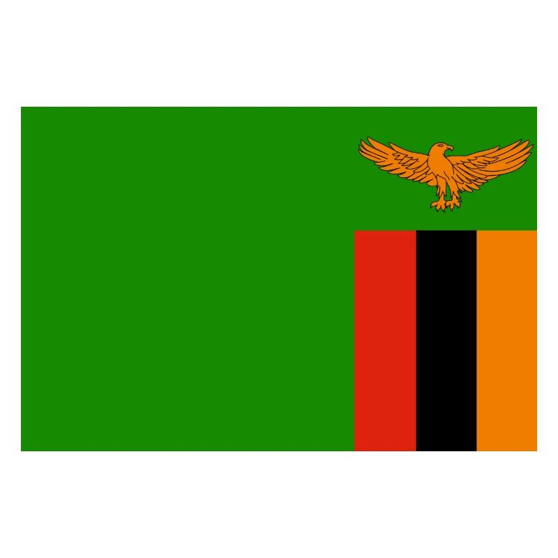 Sambia Flagg