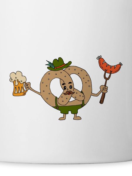 Pretzel, beer & sausage