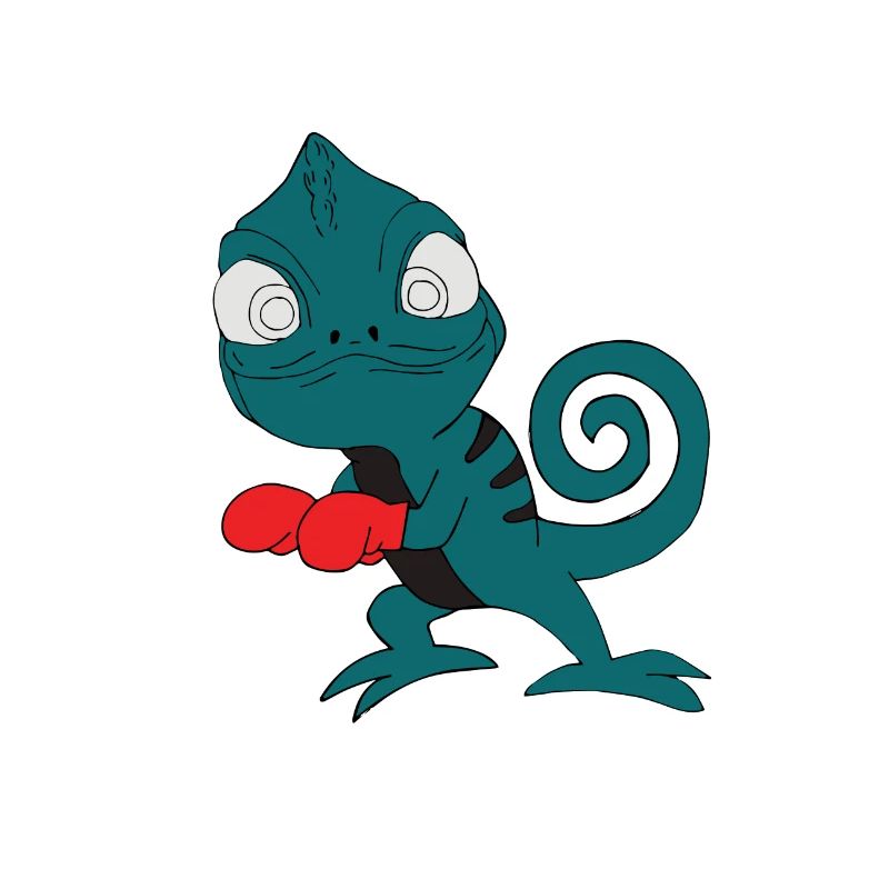 Gecko boxing