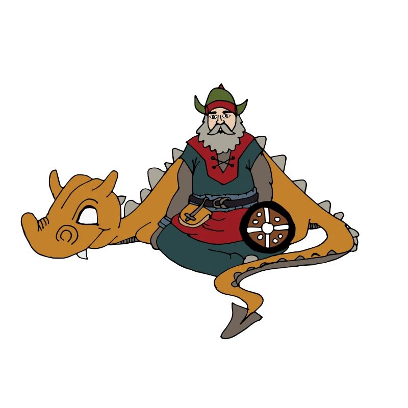 Dragon viking