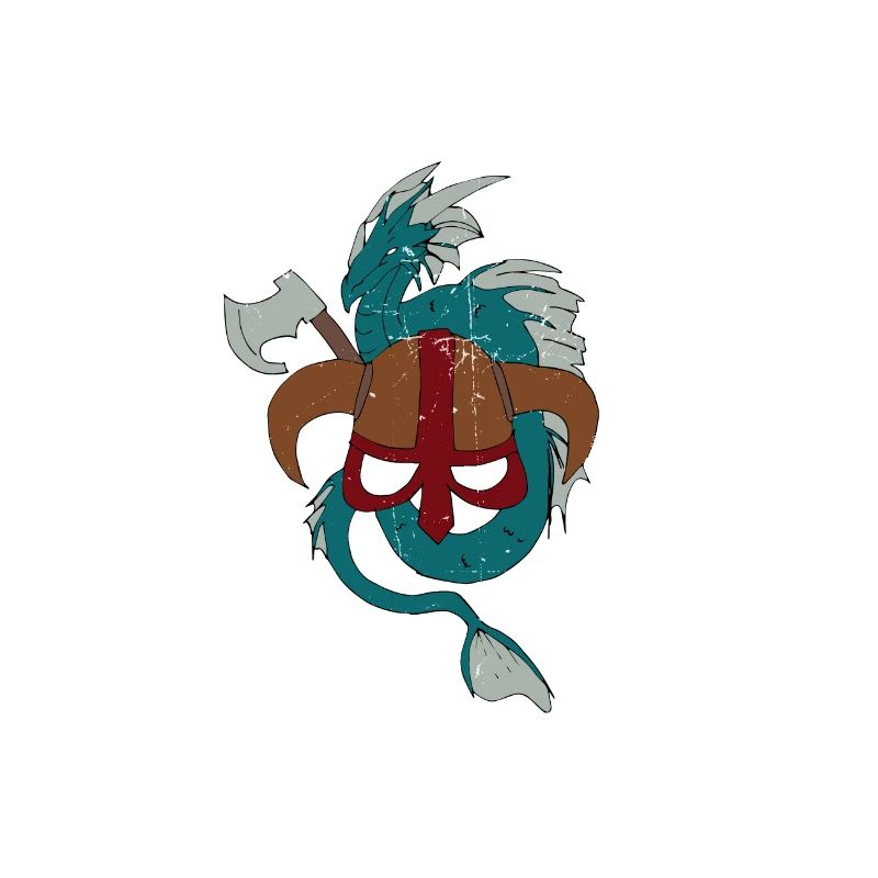 Wikinger Drache Vikings