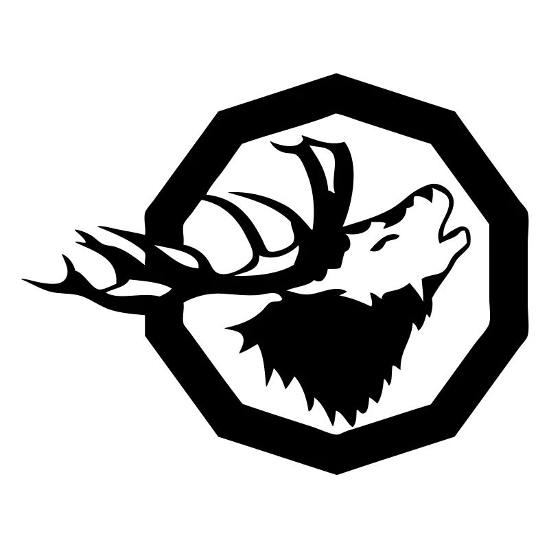 hunting logo deer