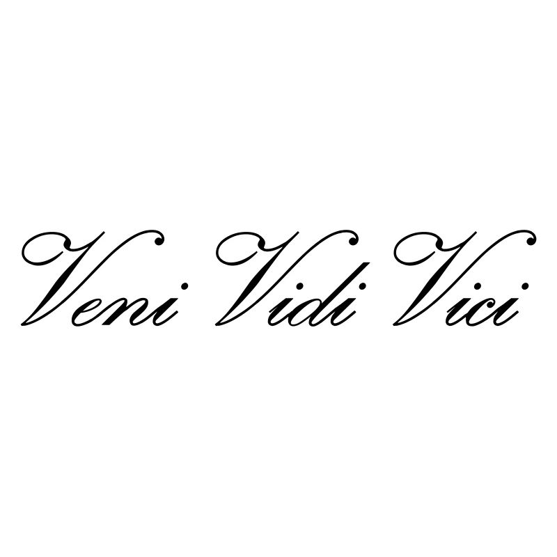 Veni Vidi Vici Calli text