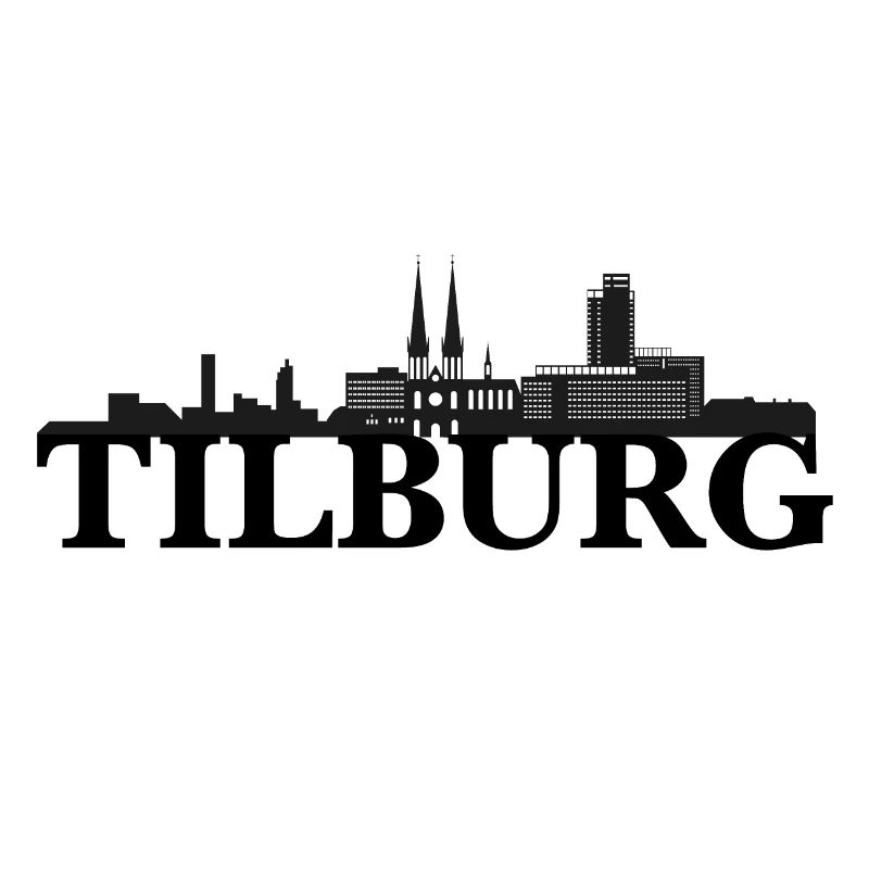 Tilburg Netherlands skyline gift idea