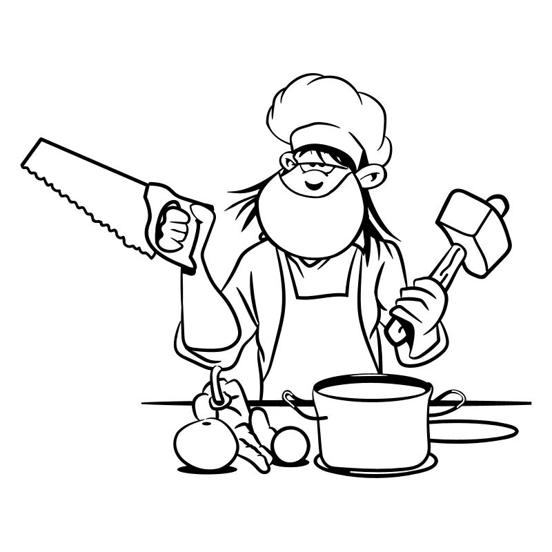 Cook funny doof tool