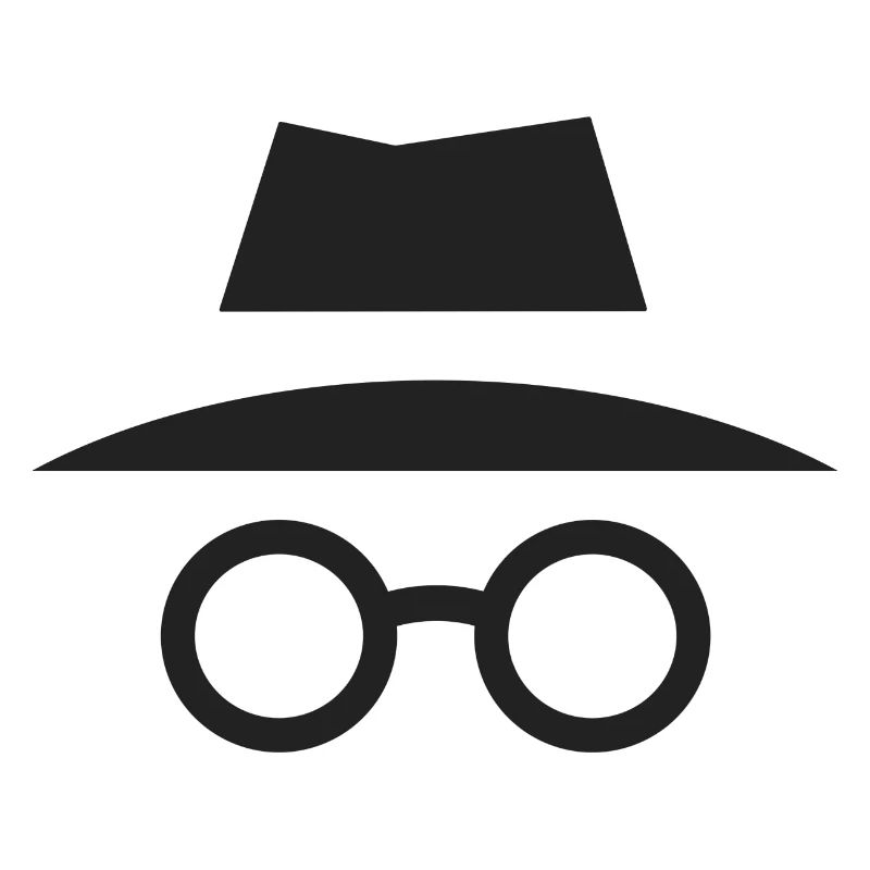 Mode navigation privée.