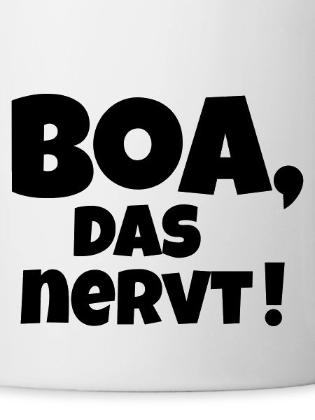 Boa das nervt
