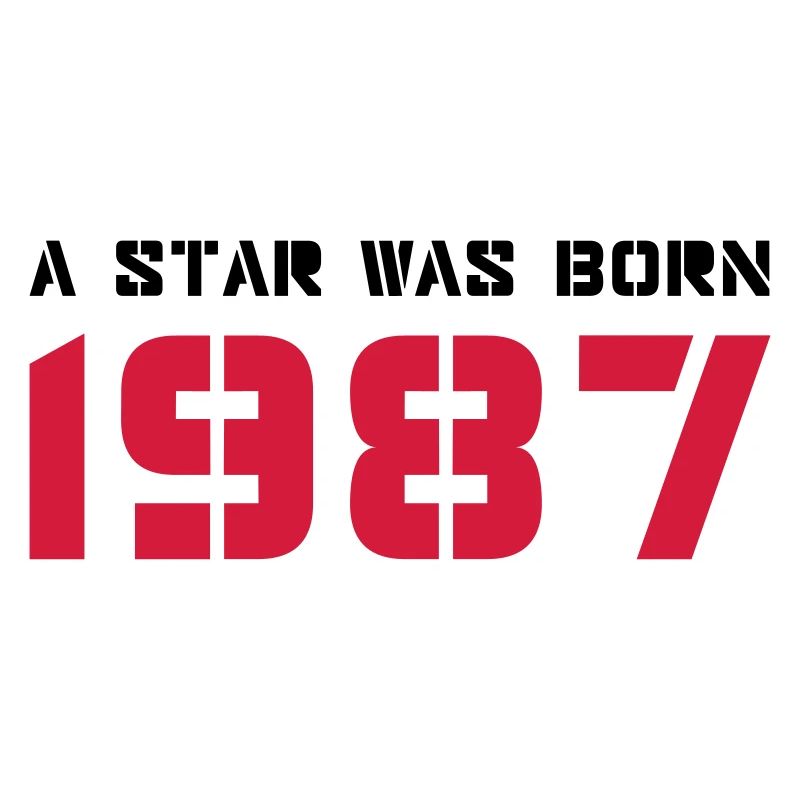 Birth Year Born In - Made in 1987