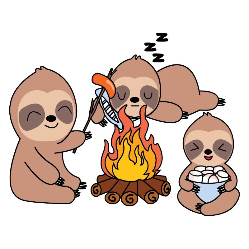 Campfire Sloth