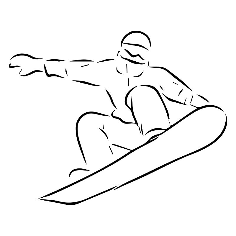 Snowboard Snowboarder